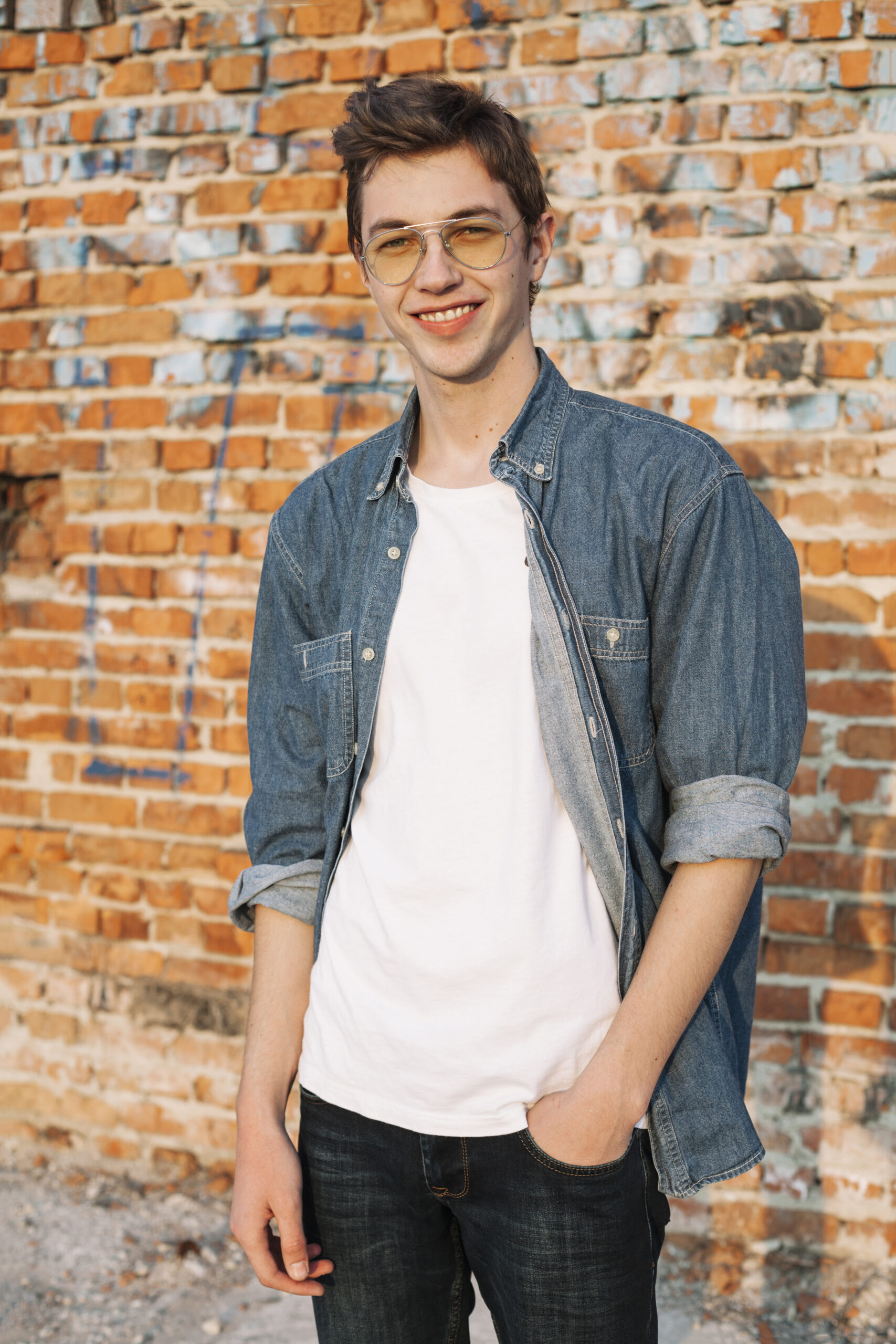 portrait-handsome-teenager-posing